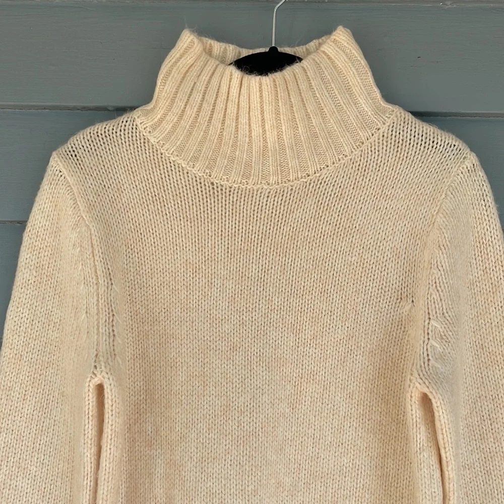 ASOS Ivory Turtleneck Mini Dress - Picture 4 of 9